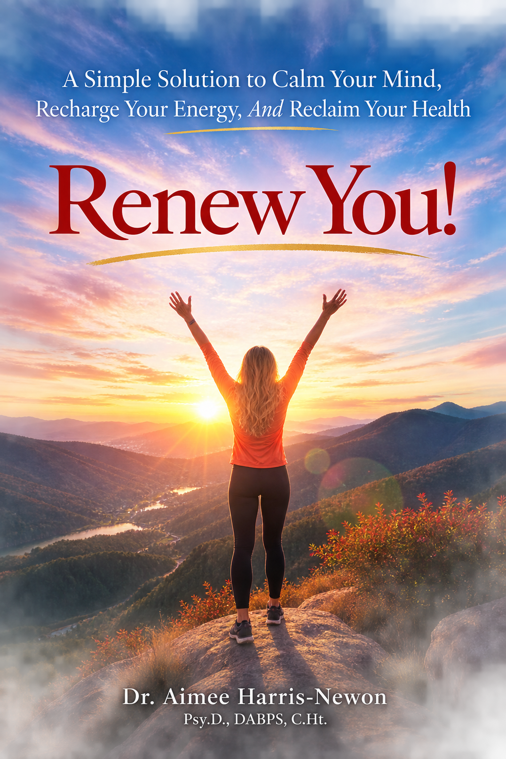 Renew You! book cover by Dr. Aimee Harris-Newon